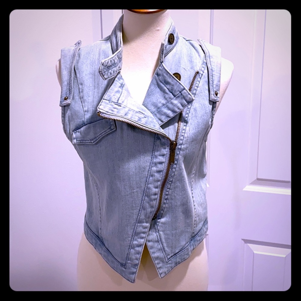 Denim vest